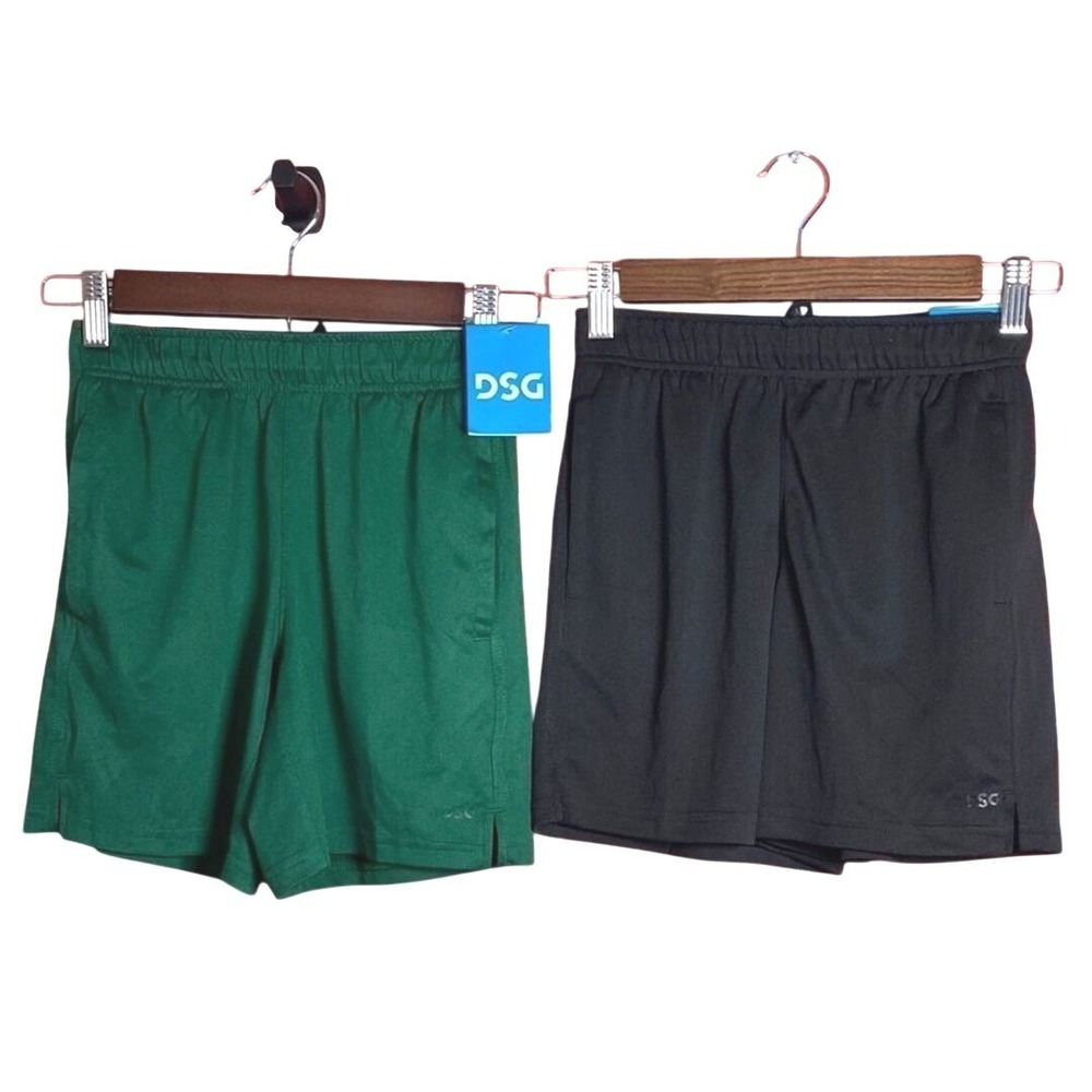 DSG Boys Kids Bundle Lot of 2 All Purpose Athletic Moisture Wicking Short Small